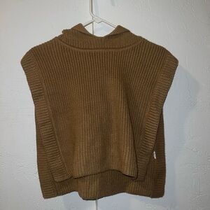 Zara Open Sweater with Hood